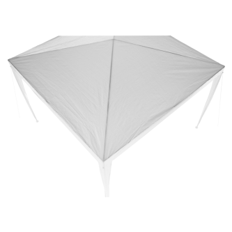 Pavilion grădină/foişor, alb, 3x3 m, GOTAN