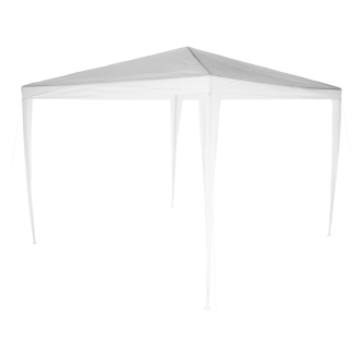 Pavilion grădină/foişor, alb, 3x3 m, GOTAN