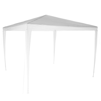 Pavilion grădină/foişor, alb, 3x3 m, GOTAN