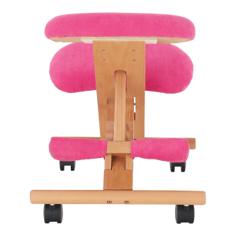 Scaun genunchi ergonomic, roz/ fag, GROCO