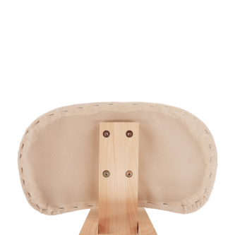 Scaun tip kneeling ergonomic, crem / fag, GROCO