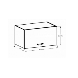 Dulap superior G60KN, nuc Milano, SICILIA