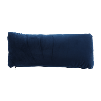 Canapea extensibilă, catifea Velvet albastru regal învechit/cromat, HORSTA