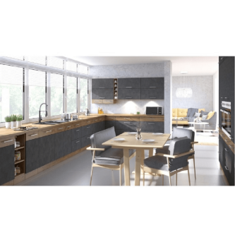 Cabinet inferior cu coş pull-out, stejar Lancelot, VEGA D30 CARGO BB