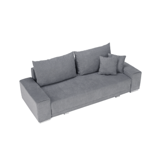Canapea extensibilă, gri deschis, KEVAN BIG SOFA
