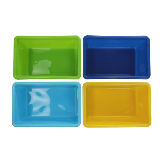 Organizator de jucării, multicolor / gri, KIDO TYPE 3