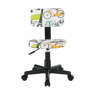 Scaun rotativ, ţesătură model, KIDS