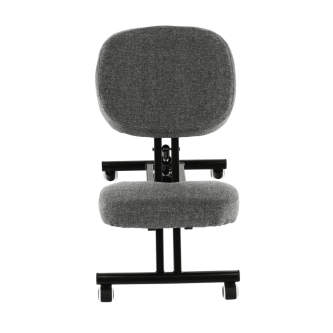 Scaun de îngenunchiere ergonomic, gri maro Taupe/negru, KILIAN