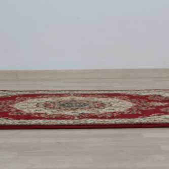 Covor 67x120 cm, vişiniu/amestec de culori/model oriental, KENDRA TYP 3