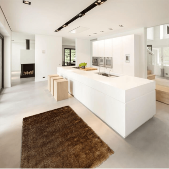 Covor, maro-auriu, 70x210, DELAND