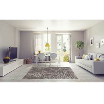 Covor vintage 200x300 cm, maro, MORIA