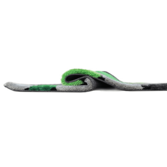 Covor 120x180 cm, verde/gri/negru, PEBBLE TYP 1