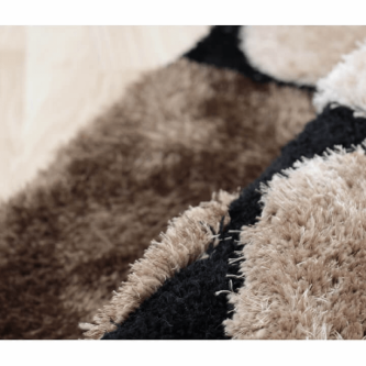 Covor 70x210 cm, maro/bej/negru, PEBBLE TYP 2