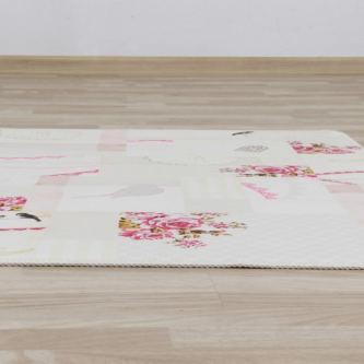Covor 120x180 cm, model romantic, multicolor, ADELINE