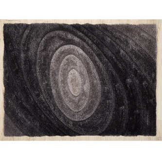Covor 170x240 cm, gri, cu model, VANJA