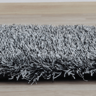 Covor 170x240 cm, alb/negru, VILAN