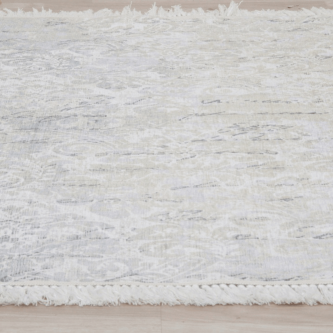Covor, bej cu model, 80x200, BALIN
