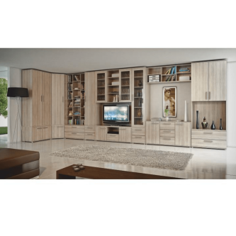 Comodă, DTD laminat, stejar sonoma, DUNAJ TIPUL11