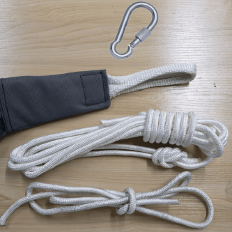 Scaun balansoar suspendabil, roşu, KLORIN KLASIK CACOON HAMMOCK