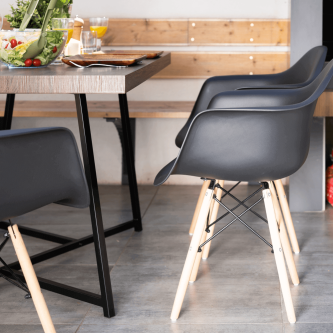 Fotoliu, negru/fag, DAMEN NEW