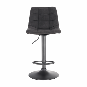Scaun de bar, gri / negru, LAHELA