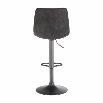 Scaun de bar, gri / negru, LAHELA