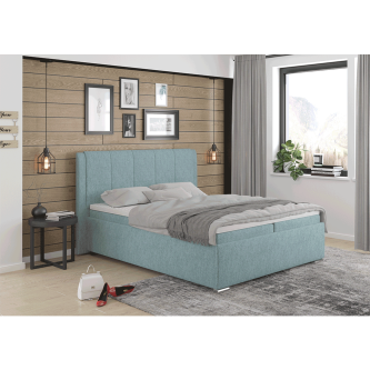 Pat boxspring 160x200, mentol, LORENA