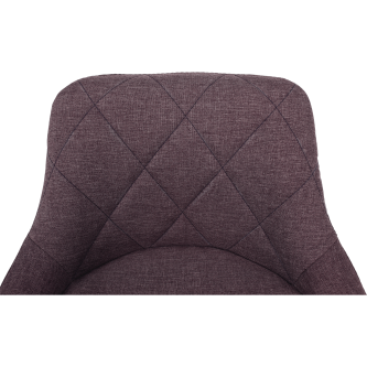 Scaun de bar, gri-maro TAUPE/crom, MARID