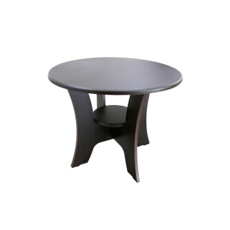 Masuta cafea Roma rotunda wenge