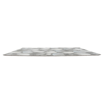 Covor 100x150 cm, maro/gri/model pietre, MENGA