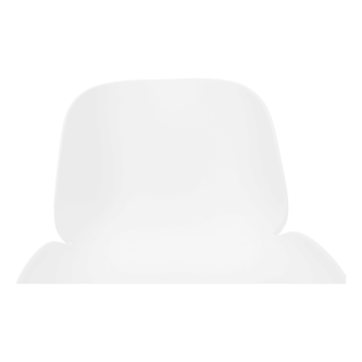 Scaun dining, alb/negru, MENTA