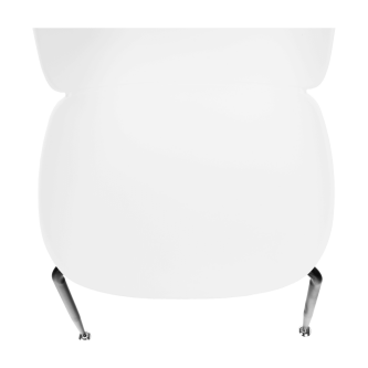 Scaun dining, alb/negru, MENTA