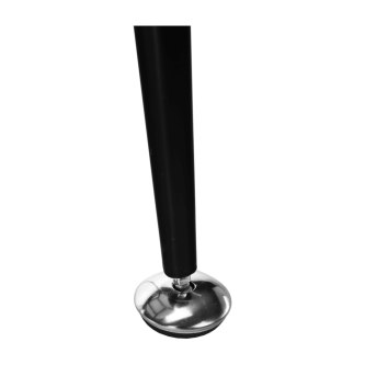 Scaun dining, alb/negru, MENTA