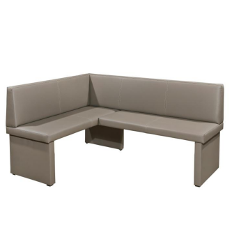 Colţar, piele eco cappuccino, stânga, MODERN