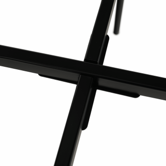Taburet cu spaţiu de depozitare, gri/natural/negru, MOSAI