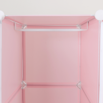 Dulap modular pentru copii, roz / model copii, NORME