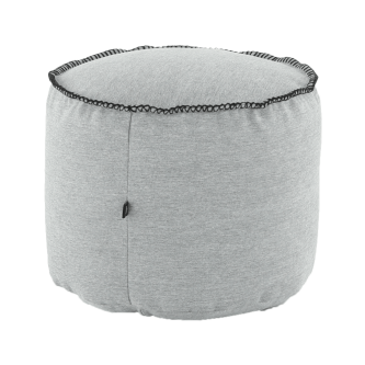 Fotoliu tip sac, material textil gri, NUTAN
