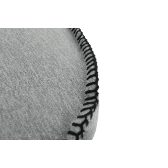 Fotoliu tip sac, material textil gri, NUTAN