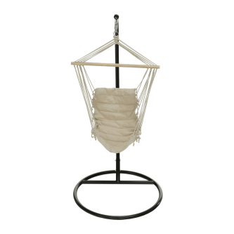 Scaun balansoar suspendabil, alb, PLATO NEW