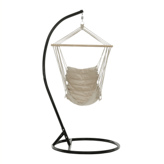 Scaun balansoar suspendabil, alb, PLATO NEW