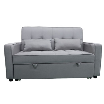 Colţar extensibil, gri, FRENKA BIG BED NEW
