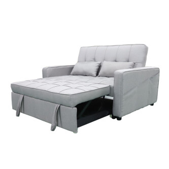Colţar extensibil, gri, FRENKA BIG BED NEW