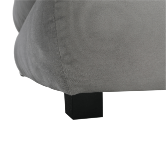 Colţar extensibil, textil gri/turcoaz, CLIV