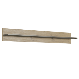 Raft, stejar artisan/grafit gri, CITY