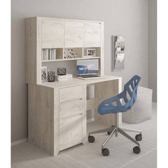 Suprapozabil pentru birou sau comodă tip 60,  alb craft, ANGEL