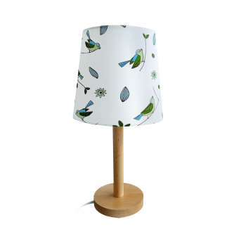 Lampă pe picior, lemn/material model pasăre, QENNY TYP 7 LT6026