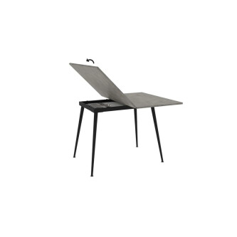 Masă Extensibilă „Lilis 120 cm Retro Stone”