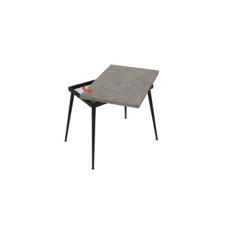 Masă Extensibilă „Lilis 120 cm Retro Stone”