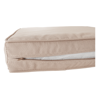Set de grădină din rattan, 3 piese, maro/bej, RODEN