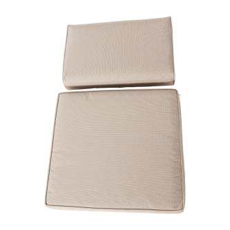 Set de grădină din rattan, 3 piese, maro/bej, RODEN
